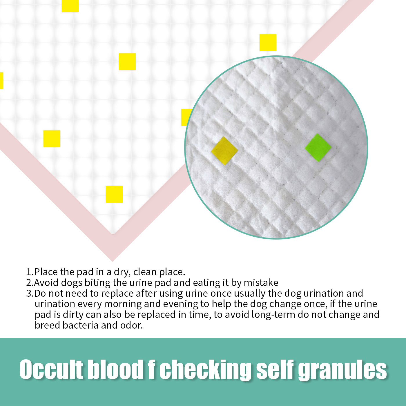 Blood Detection Urine Pad For Dogs